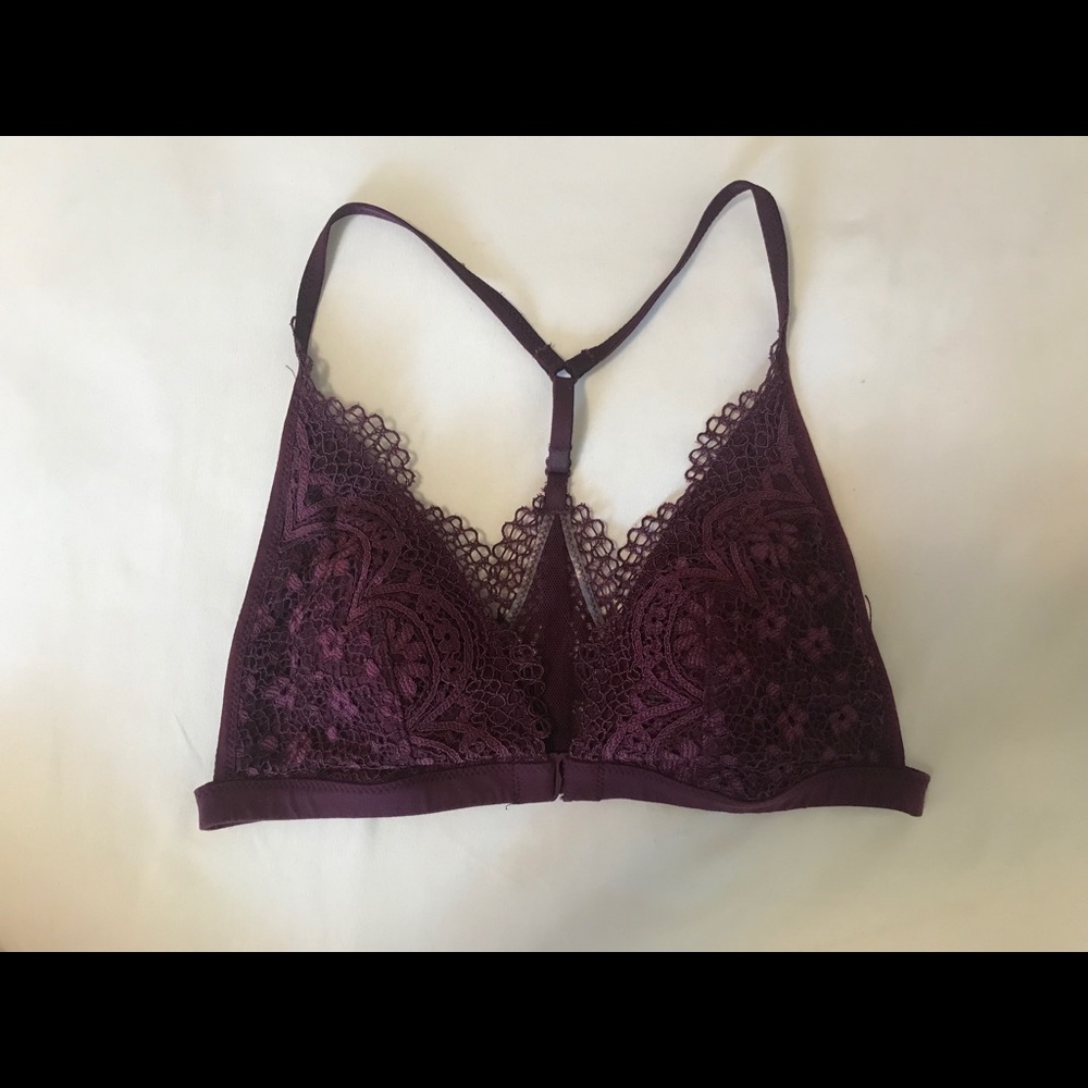 Burgundy Victoria’s Secret Bralette